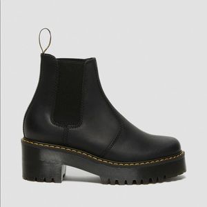 Dr Martens Rometty Leather Platform Chelsea Boots